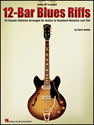 12 Bar Blues Riffs-Book/CD Guitar and Fretted sheet music cover